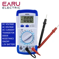 A830L LCD Digital Multimeter DC AC Voltage Diode Freguency Volt Tester Test Current Voltmeter Ammeter Meter Gauge Display Tool 1