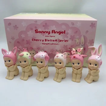 New Sonny Angel Cherry Blossom Series Hanami Edition Limited Edition Mini Figures Model Desktop Decor Ornaments Gifts 2