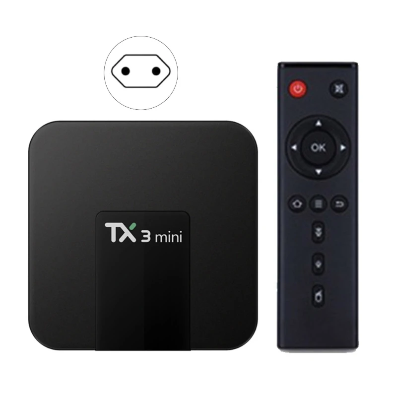 

TV Box TX3 Mini 2G+16G Black TV Stick forAndroid10 TV Allwinner H313 5Ghz