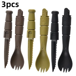 Compact Outdoor Multi - Functional Utensil Set (Multicolor)