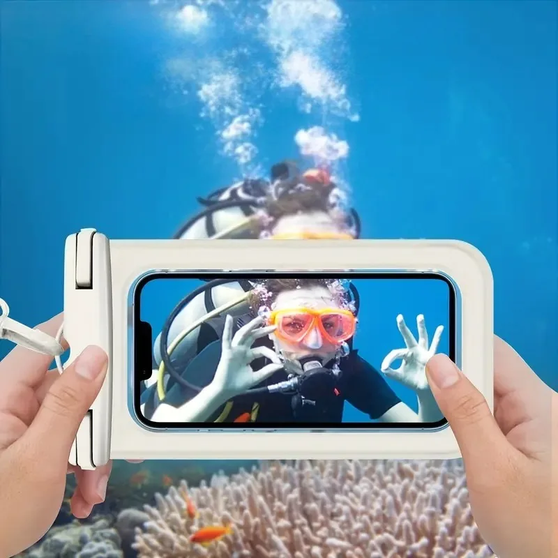 Waterproof PVC Phone Pouch for Swimming Rafting Beach