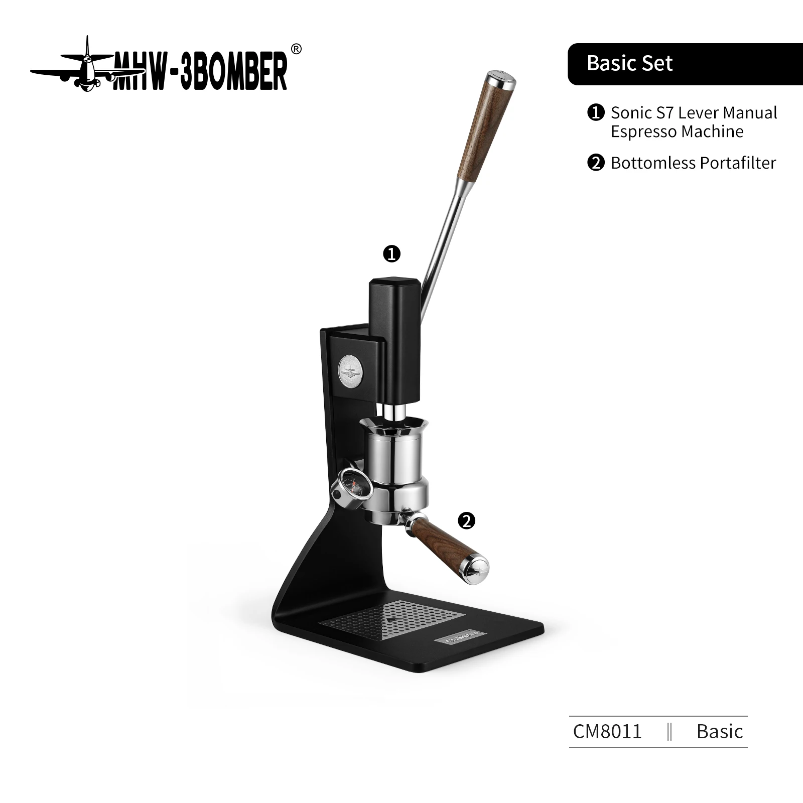 NEWTON 手動エスプレッソマシン NEWTON brua3 max レバー式 エスプレッソマシン 58mm Manual Espresso