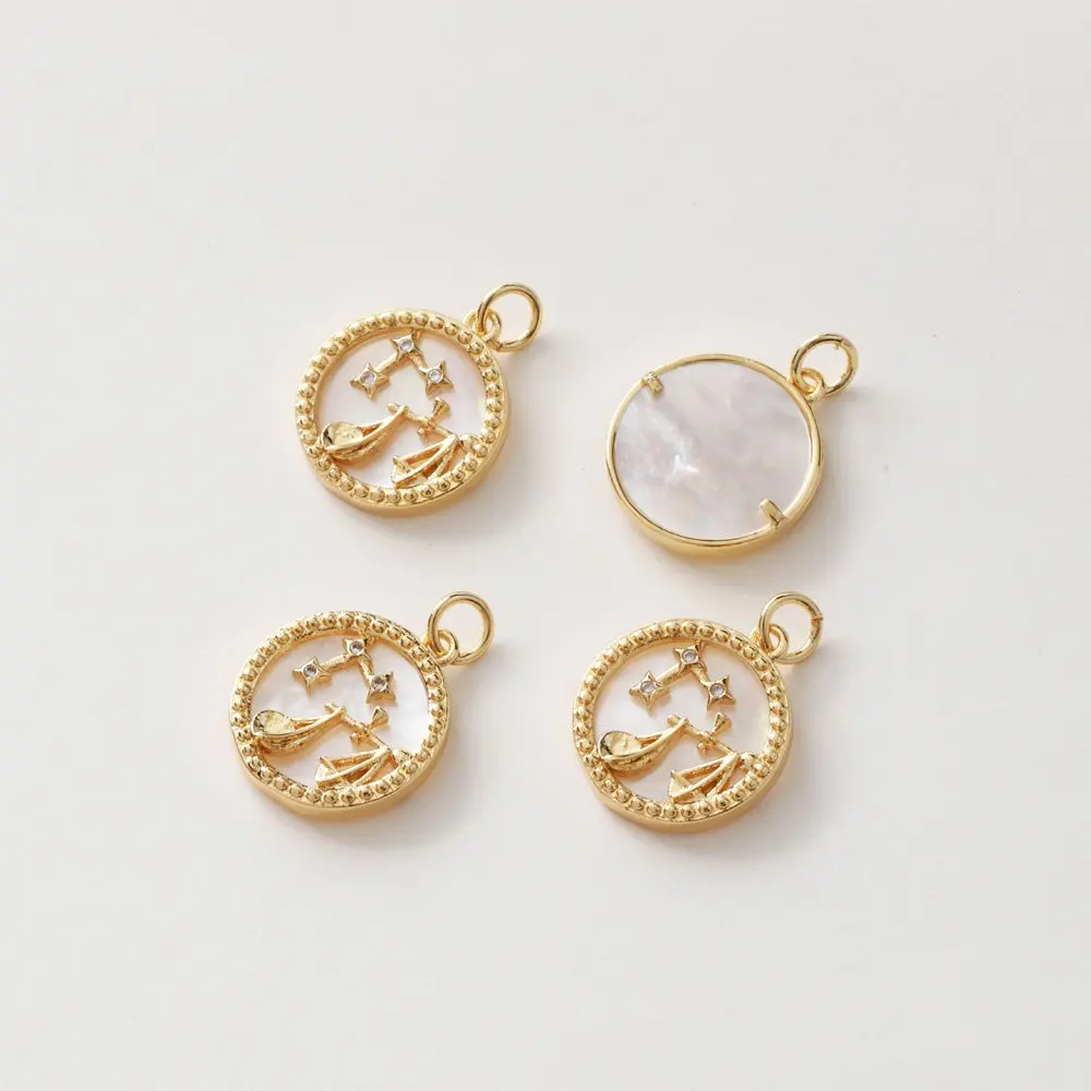 1PCS 16mm ڿ  ڸ   Ʈ  󸮿   Ȳ    ŷ DIY 14k   ׼ 