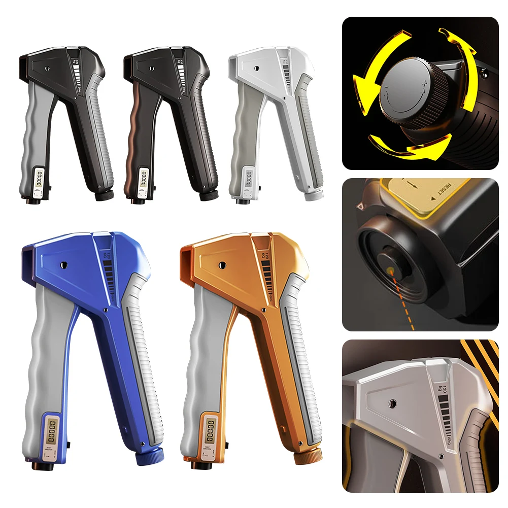 10-120Kg Adjustable Hand Grip Strengthened Forearm Strengthened Hand Gripper for Muscle Building and Injury Recovery: 3 - 5 Days Free Delivery Only UK