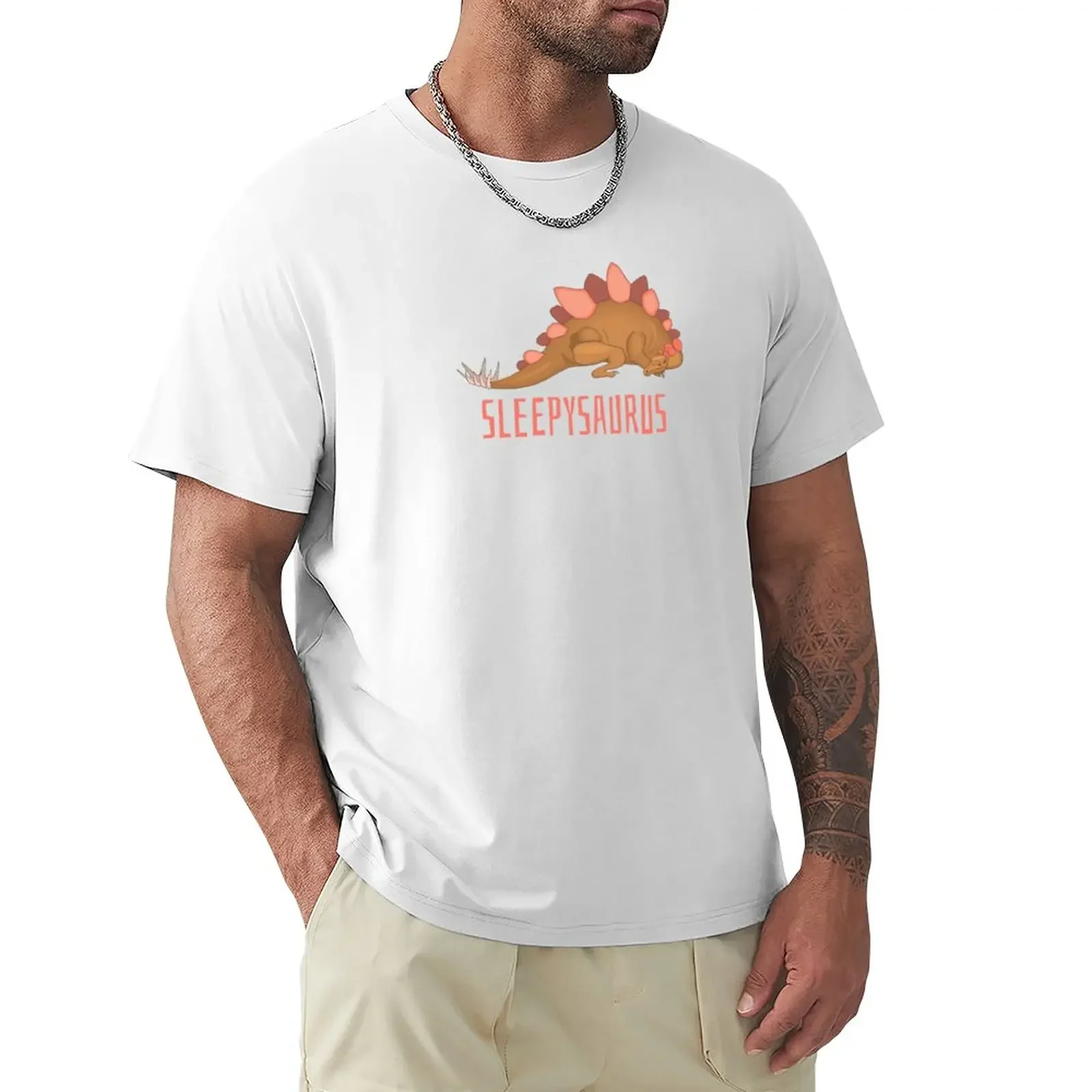 

Sleepysaurus T-Shirt tees Short sleeve tee cute clothes mens vintage t shirts