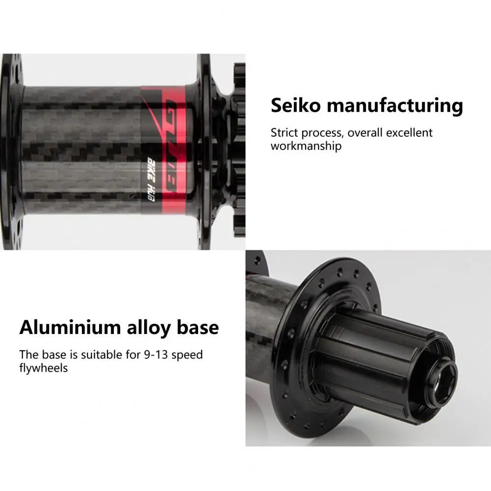 

1 Set Practical Disc Brake Hub Quick Release Fits Well MTB Hub Rust Resistant Bicycle Hub