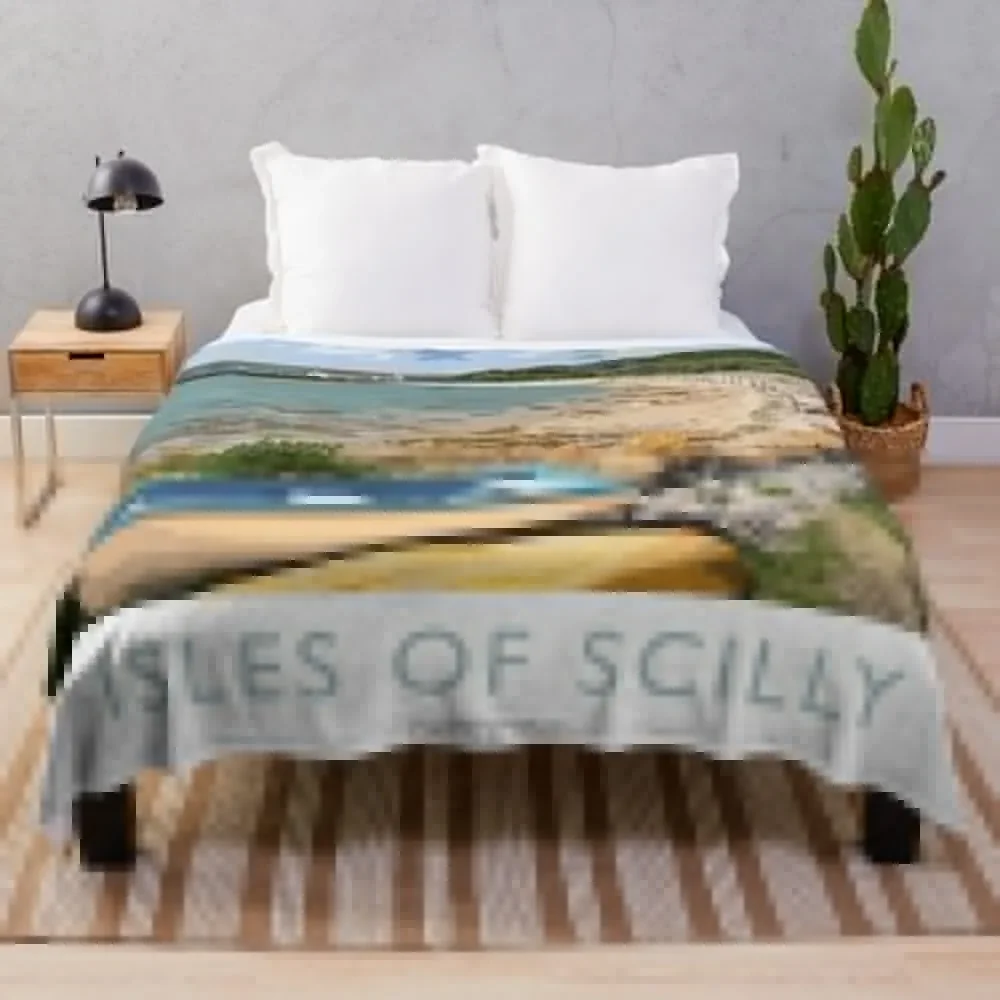 

Isles of Scilly Throw Blanket For Decorative Sofa Decorative Sofa Luxury St Fluffy Shaggy Thins Blankets