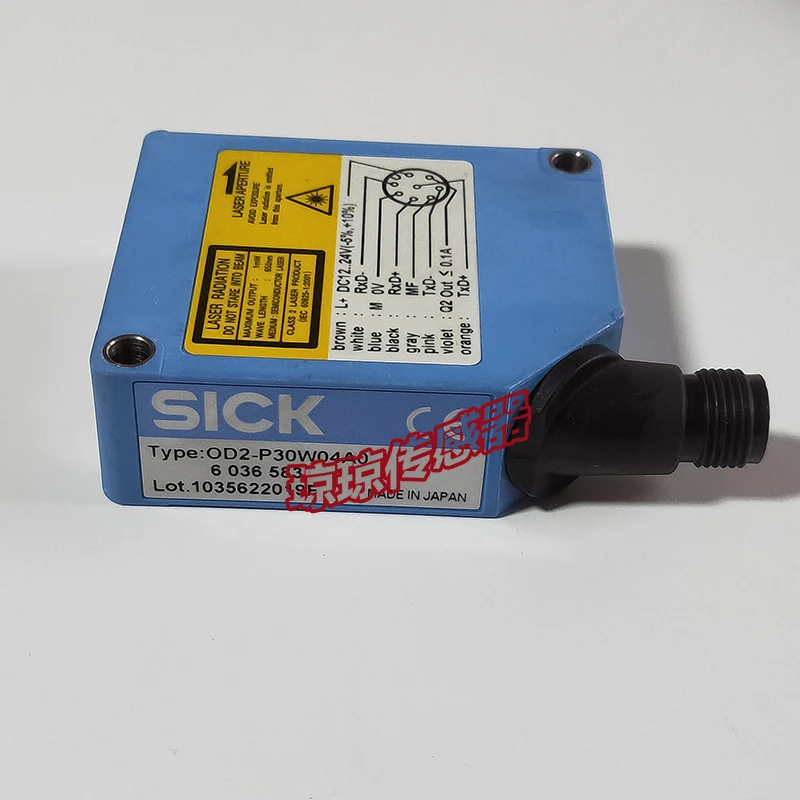 

New and original SICK laser displacement measuring distance sensor OD2-P30W04A0