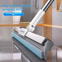 Silicone Scraper 50cm Wiper Floor Mop 360 Complete Household Magic Cleaning Broom Living Room Bathroom Cleaner Brooms Tool 2