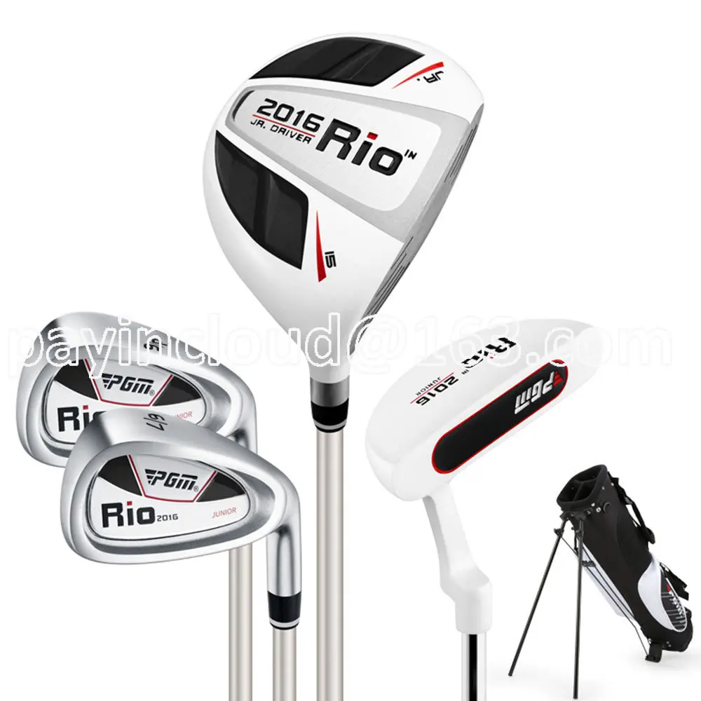 

Mini Golf Tee Height Adjustment JRTG004 Children Beginner Pro Club America Driver Set Putter Supplies Clubs Wear Men 4 Horse