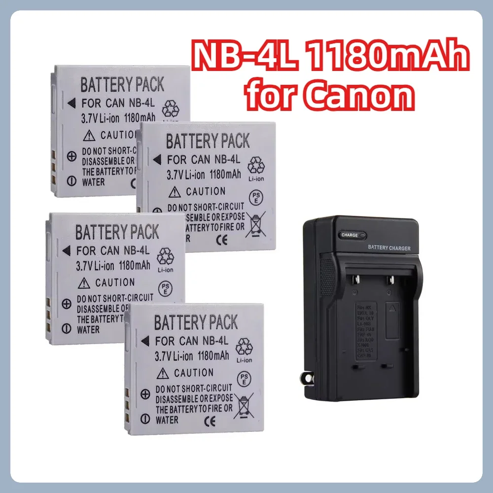 Batteria sostituisce Canon NB-5L per fotocamera - 650mAh 3,6V Li-Ion | 500294600