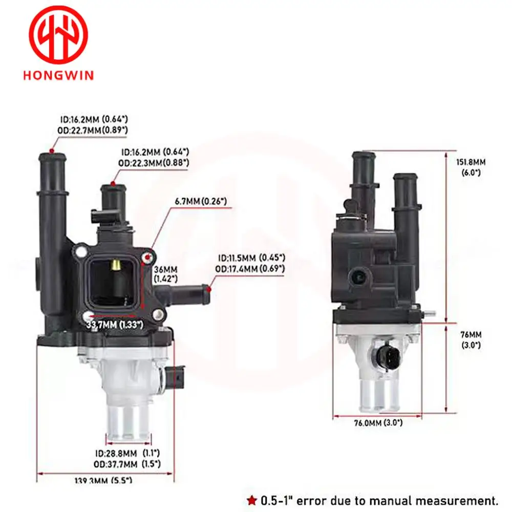 Coolant Thermostat Housing Assembly 25192228 25191992 55579951 For Chevrolet Cruze Sonic Trax 1.8 1.6L Opel Insignia Astra Mokka