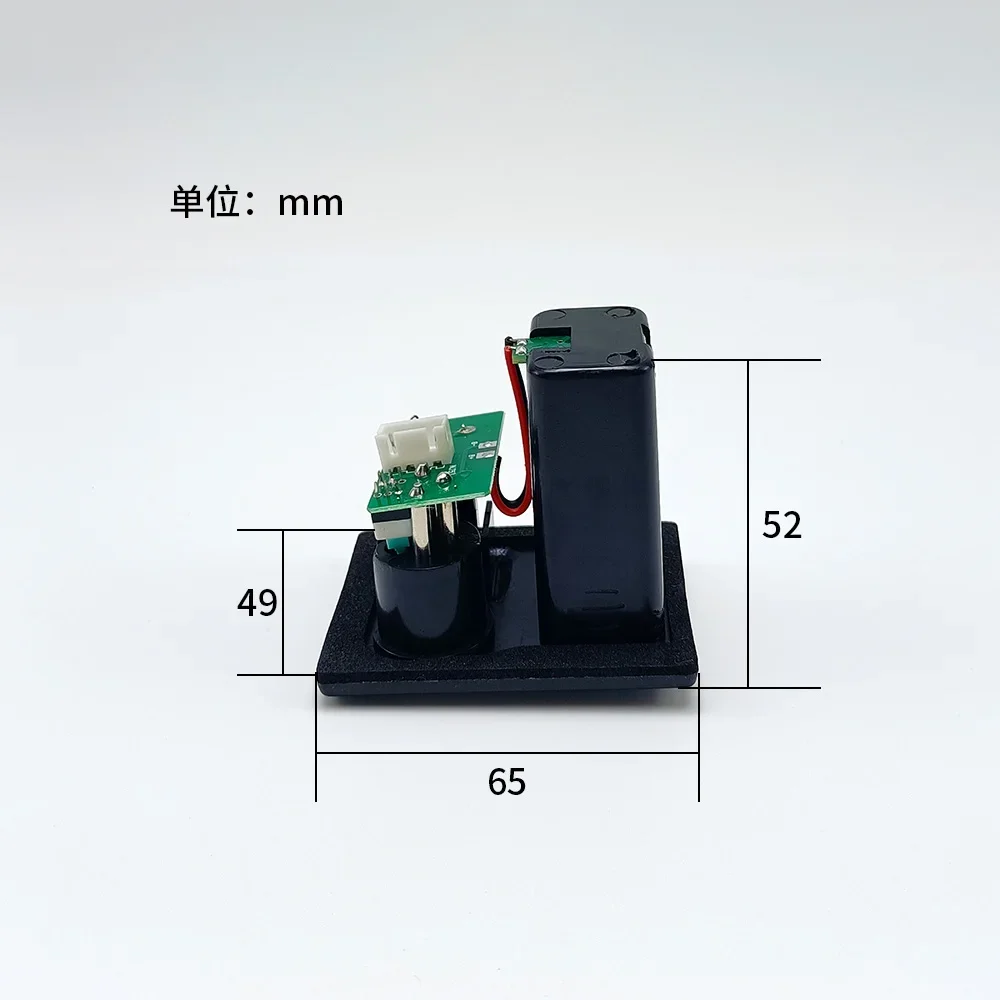 Gitarrenteile 9V Batteriegehäuse Halter Abdeckbox für Akustikgitarre Bass Pickup Schwarz von 1 Stück – Detail 32