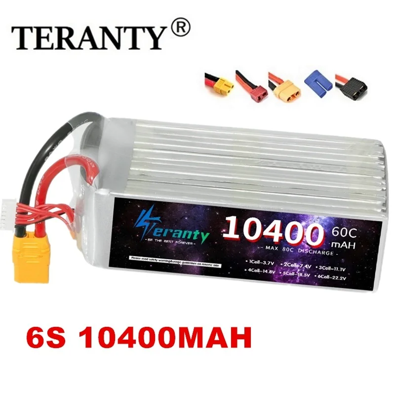 22.2V LIPO Battery RC Lipo 6S 1500mah 2200mah 2700mah 3000mah 4200mah 6000mah 6500mah 9800mah 10400mAh For Drone RC Racing Car 6