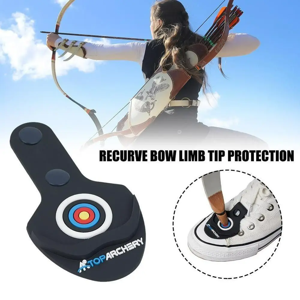 

Rubber Recurve Foot Pad Bow Tips Protector High Flexibility Archery Accessory Hunting|Shooting|Recurve Bow|Longbow