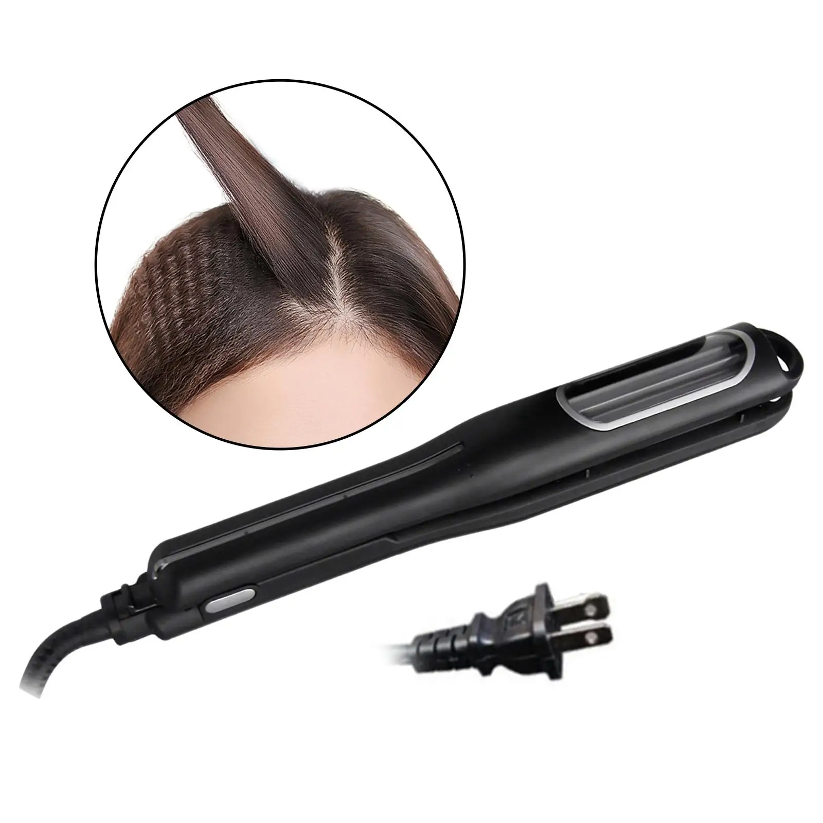 Wavy Professional Rotating Curling Iron, Auto Hair Curler with 2 Adjustable Temps 250°F to 450° Types, Anti-Scald & Auto-off