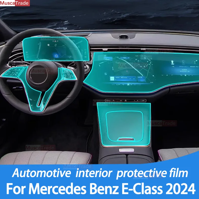 

Прозрачная защитная пленка из ТПУ для Mercedes Benz MB W214 E-Class 2024