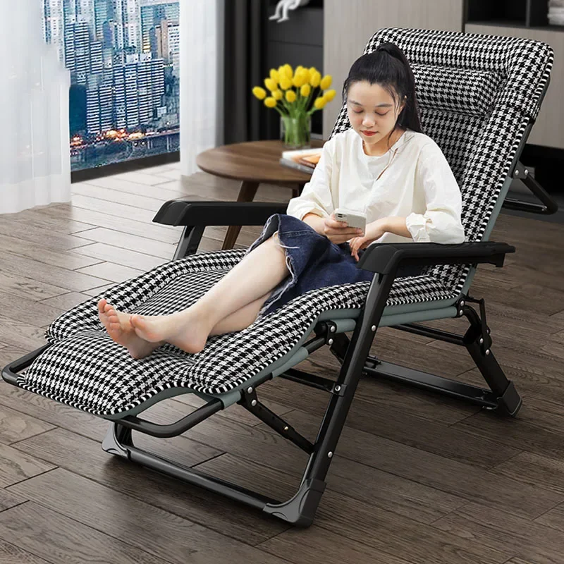 

Livable Household Portable Chaise Lounge Leisure Backrest Balcony Chaise Lounge Sillon Reclinables Living Room Furniture TY-002