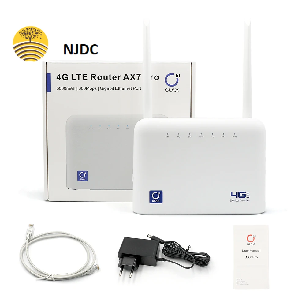 

AX7 PRO 5000 mah Battery Strong Power 300mbps Wifi Wireless Router 3g 4g Lte Cpe Wifi Router Modem With Sim Card Slot