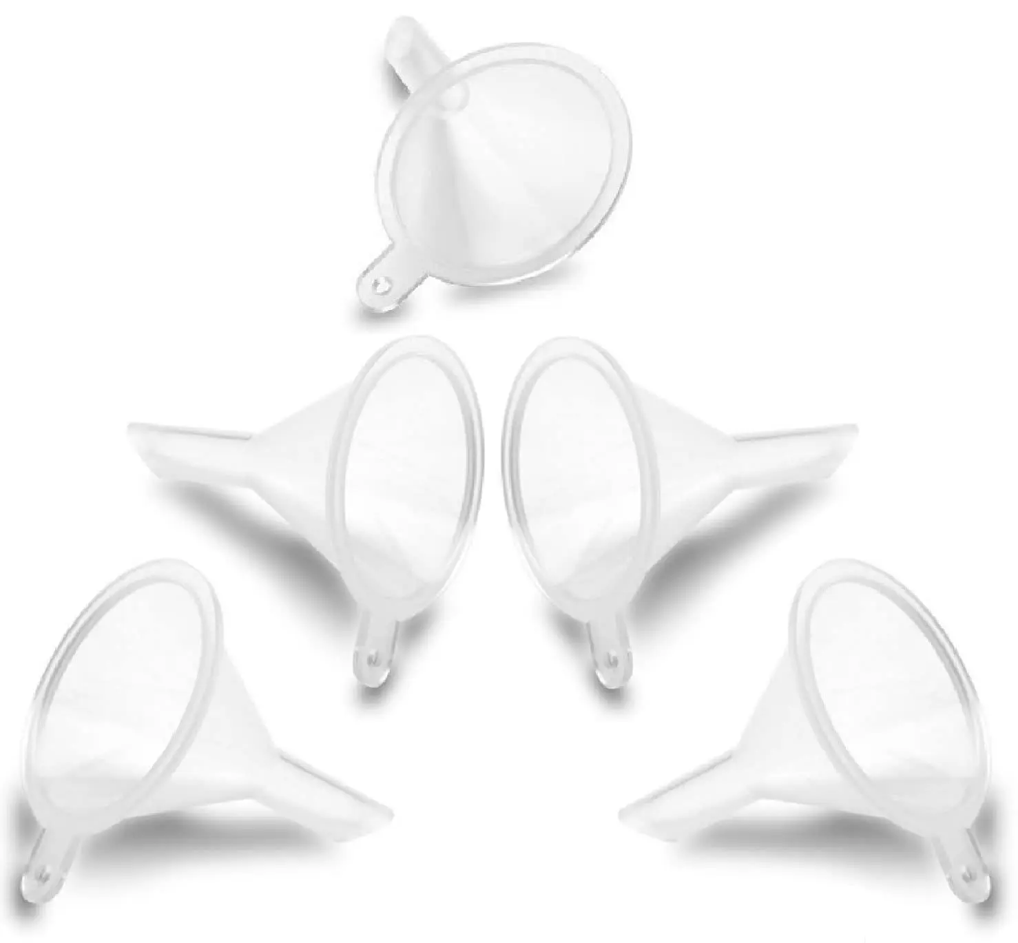10Pcs Mini Funnel Filling Empty Bottle Packing Tool For Travel Plastic Mini Small Funnels For Perfume Liquid Essential 3