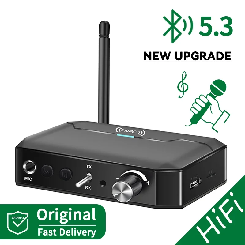 NFC بلوتوث 5.3 جهاز ريسيفر استقبال وإرسال الصوت 3....
