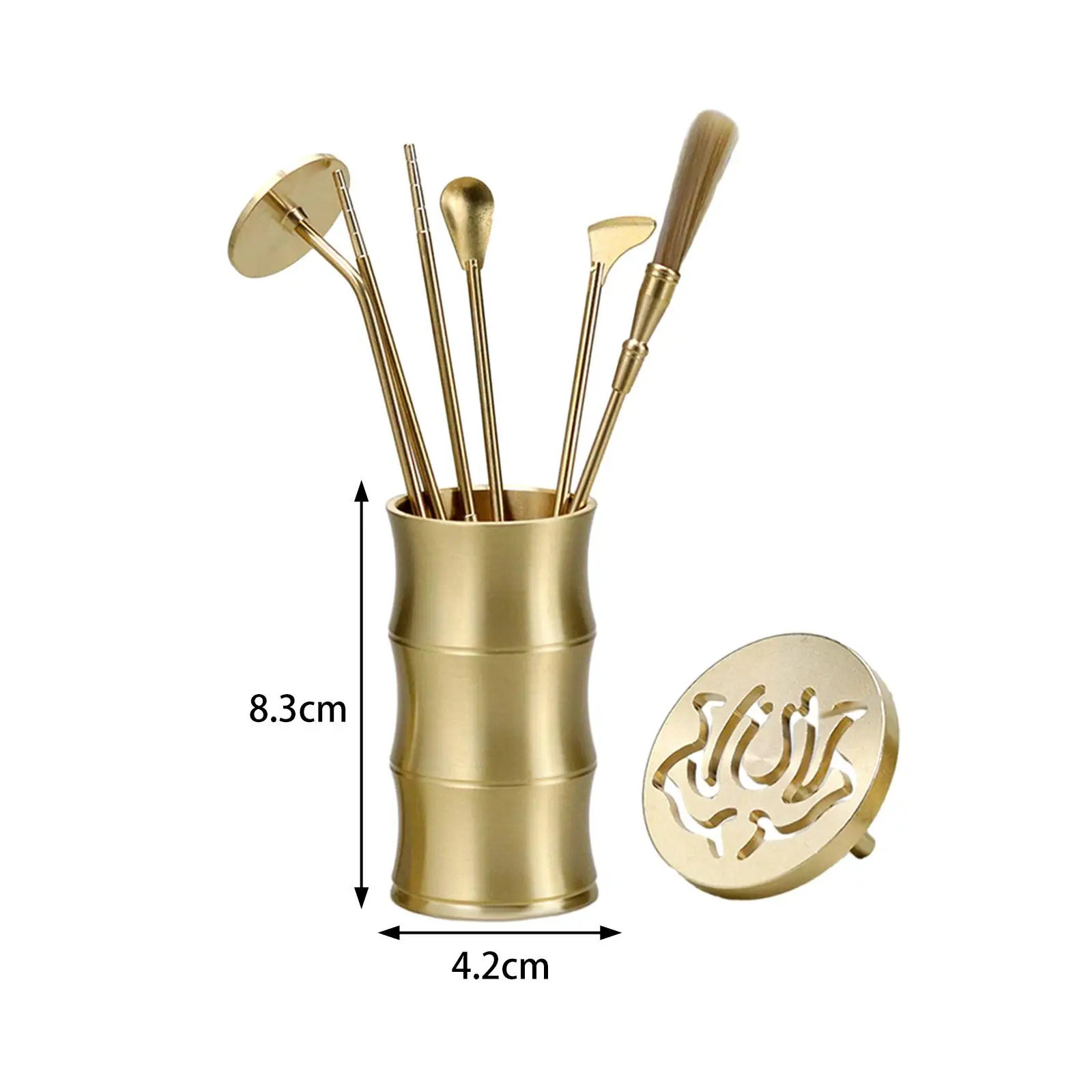7 Pieces Chinese Incense Ceremony Set Incense Making Set for Yoga Meditation 7 Pieces Chinese Incense Ceremony Set Incense Making Set for Yoga Meditation