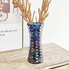 Colorful Scale Glass Mosaic Vase 2