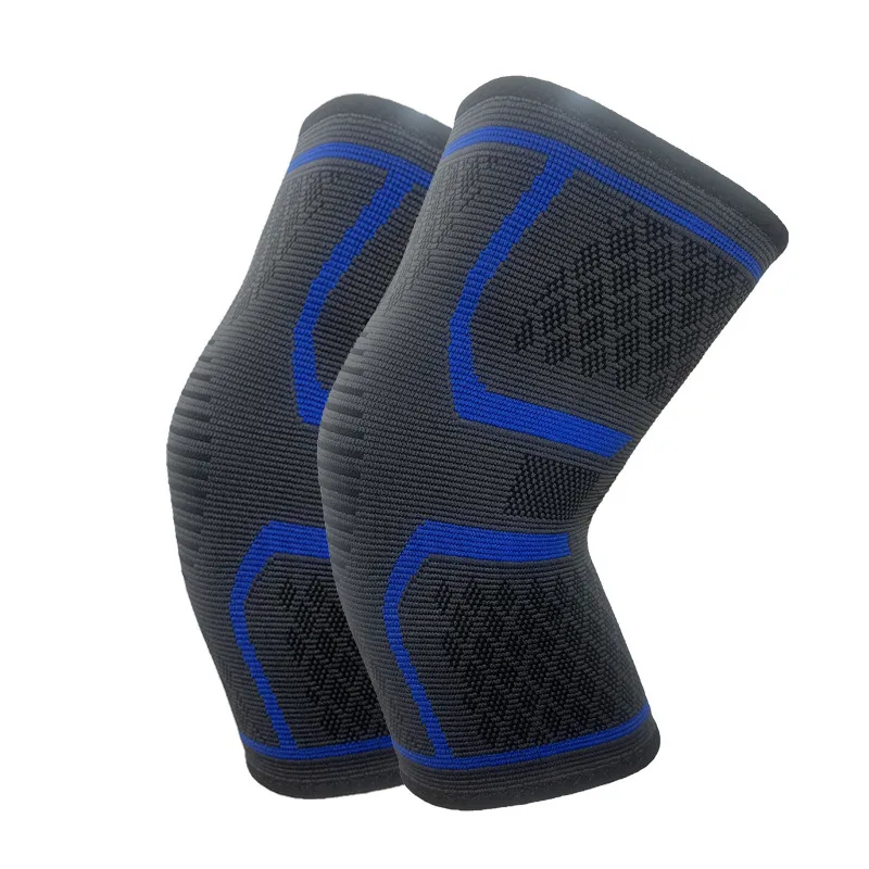 Knee Support Fitness Running Cycling Elastic Nylon Sport Compression Knee Pad Sleeve for Basketball Volleyball 1PCS