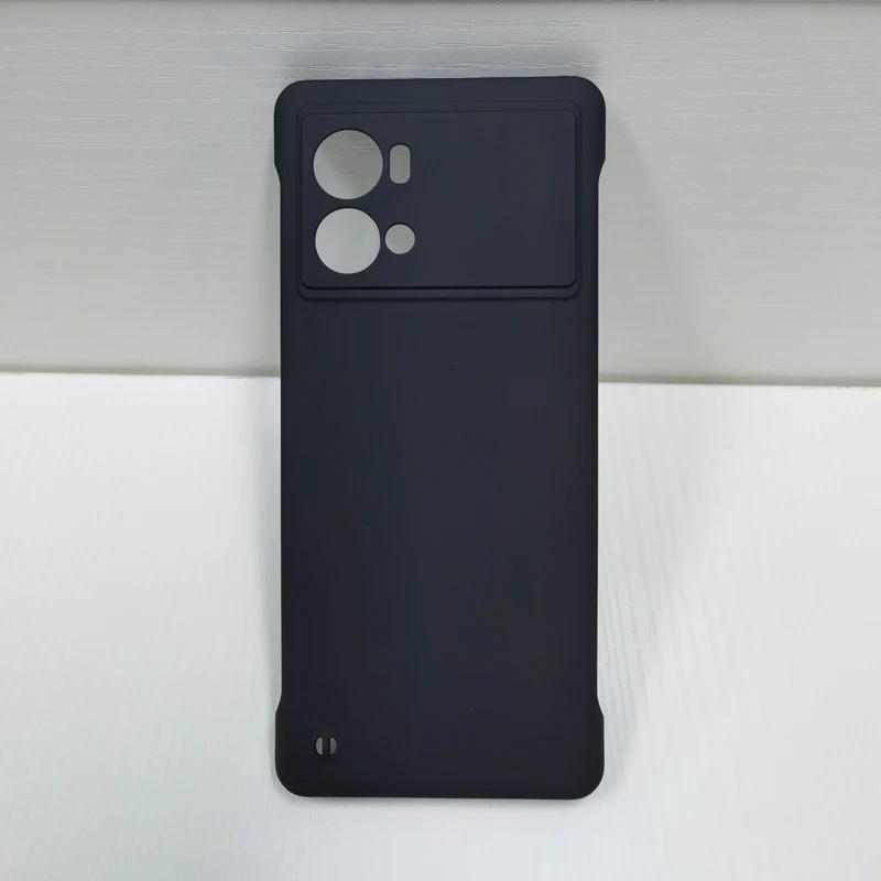 Rahmenlose, matte Hülle in Bonbonfarben für vivo iQOO 9 8 7 5 Pro Neo6 Neo5 Neo 6 5 SE Neo3 Z5 Z3 Slim Hard PC Stoßfest Bumpe_voghion.com