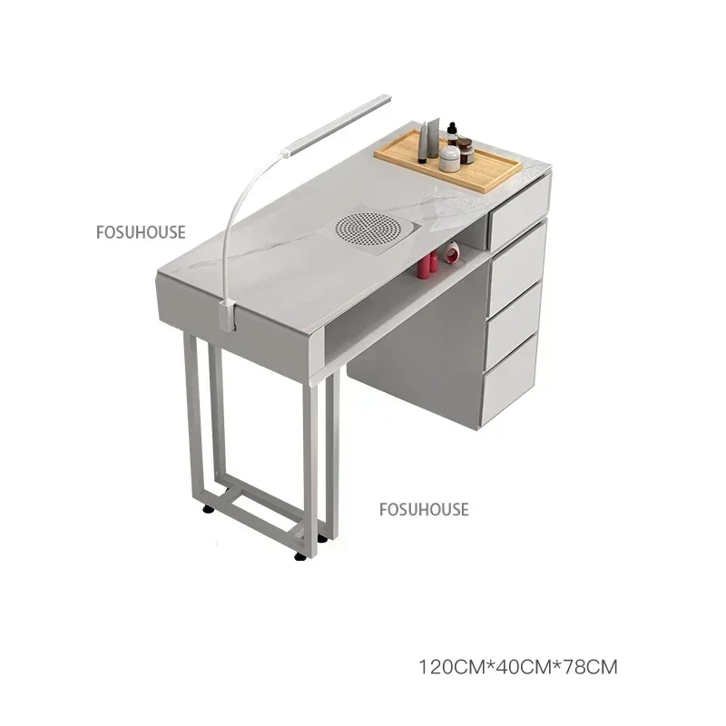 B-120cm table-marble