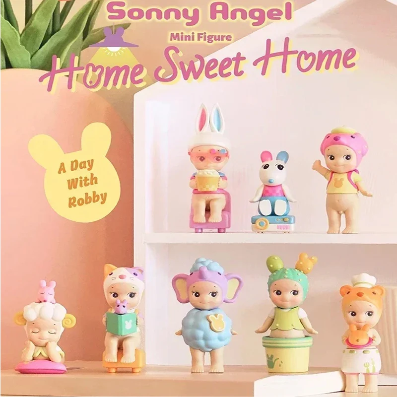 

Коллекция 2024 года, коллекционная игрушка Sonny Angel Love Home, загадочная коробка, новая милая модель куклы, открытая коробка с сюрпризом, экшн-кукла, детский подарок
