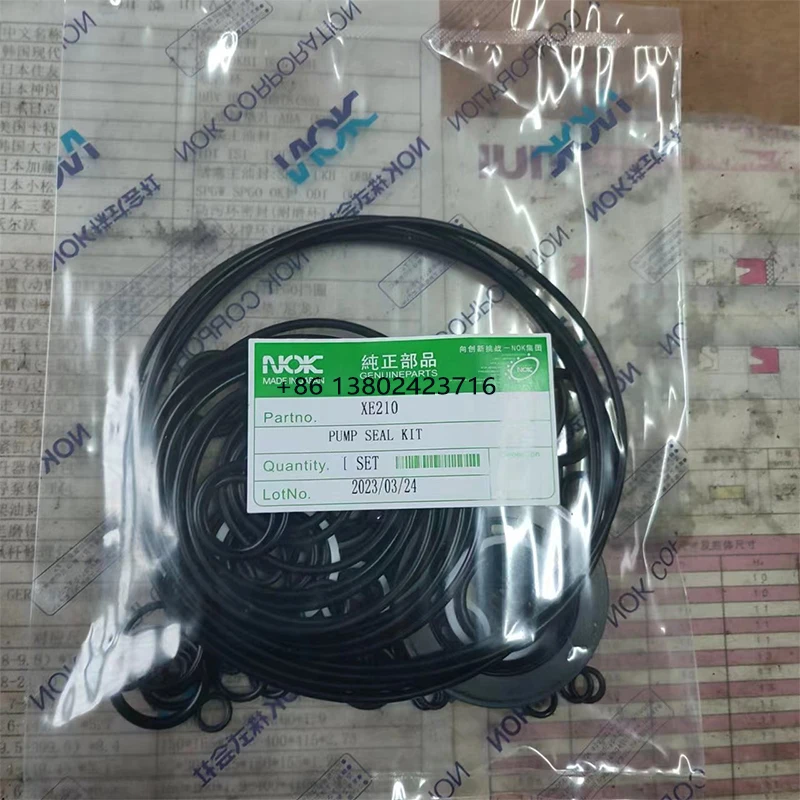 

Комплект уплотнений для гидравлического насоса XE210, фотоаксессуары для ремонтных комплектов экскаваторов XUGONG