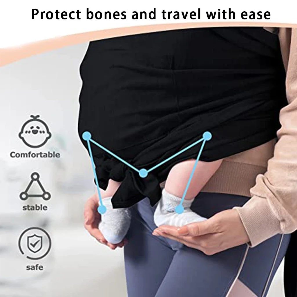 Baby Sling Baby Carrier Wrap Newborn Easy To Wear Infant Gridding Cloth Breathable Hipseat Outdoor Cross Simple Babies Carriers 4