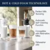 Machine with Cold Brew, Automatic Hot & Cold Milk Frother for 50+ One Touch Recipes, Built-in 5