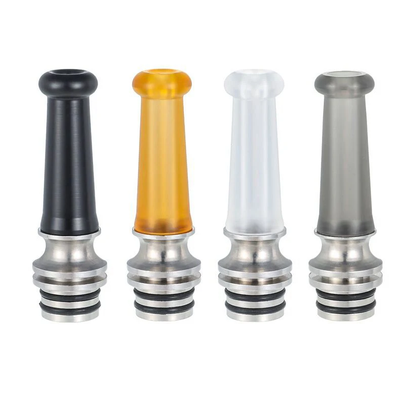 

High Quality Drip Tip Pipette Dripper Straw Joint 510 Heat Resistant Stainless Steel Base Accessories