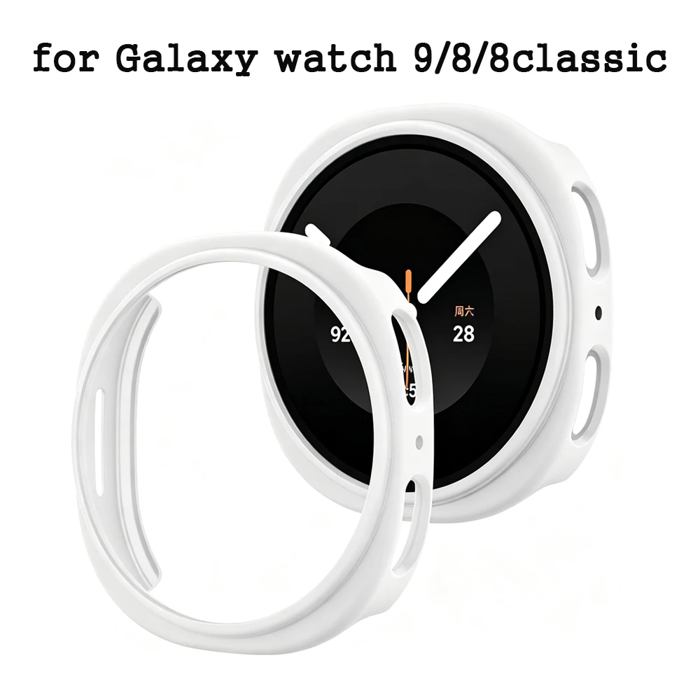 Premium Protective Cover Case for Smartwatch – Screen Protector PC Hollow Bumper Shell