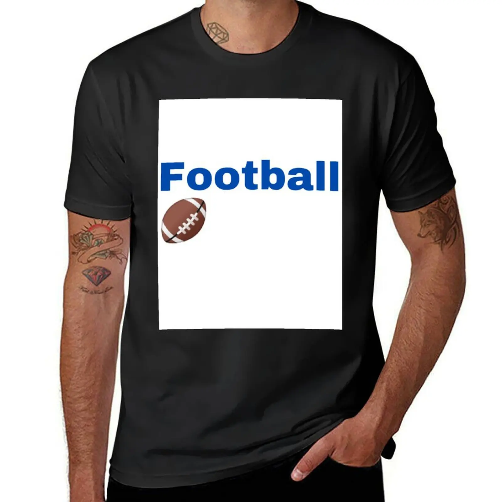 

Soccer T-Shirt blanks plus sizes oversized vintage clothes mens t shirt