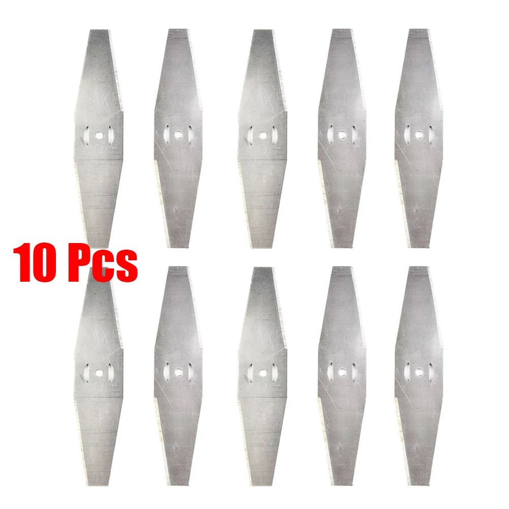 

10pcs Metal Grass String Trimmer Head Blade 150mm Steel Replacement Saw Blades Cutting Machine Blade Garden Tool Part