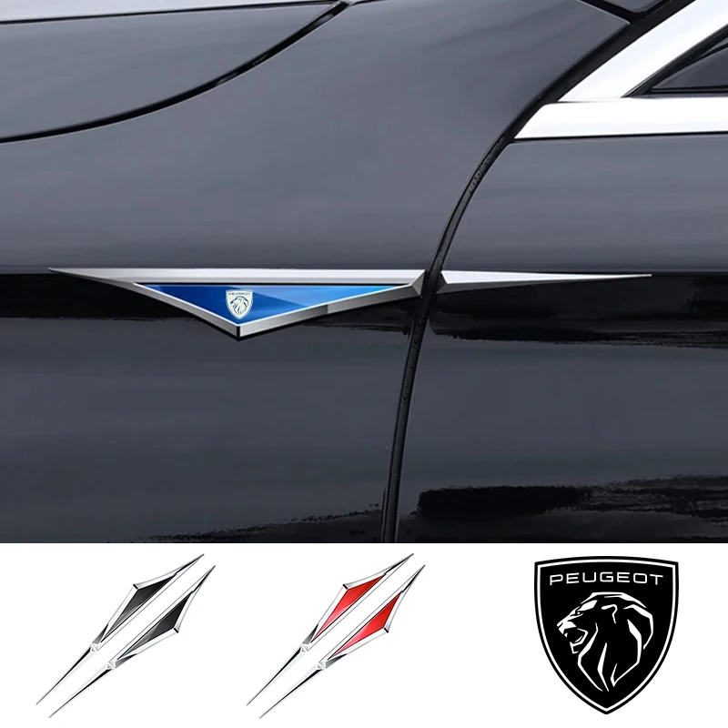 2 Pezzi Decorativi Per Auto Per Peugeot Gt Gti Gtline 508 5008 3008 208 2008 308