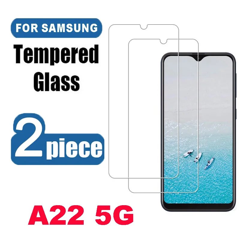 

2PCS Screen Protectors For Samsung Galaxy A22 5G Tempered Glass For Samsung Galaxy A22 5G Glass Films