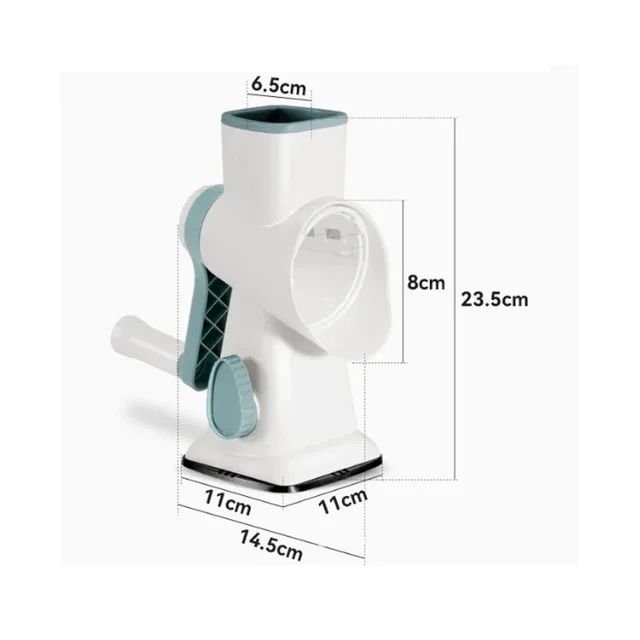 Shaved Ice Machine Mini Ice Crusher Hand Operated Shaved Ice Milkshake Maker Household Portable Small Hail Machine Kitchen Tool 6