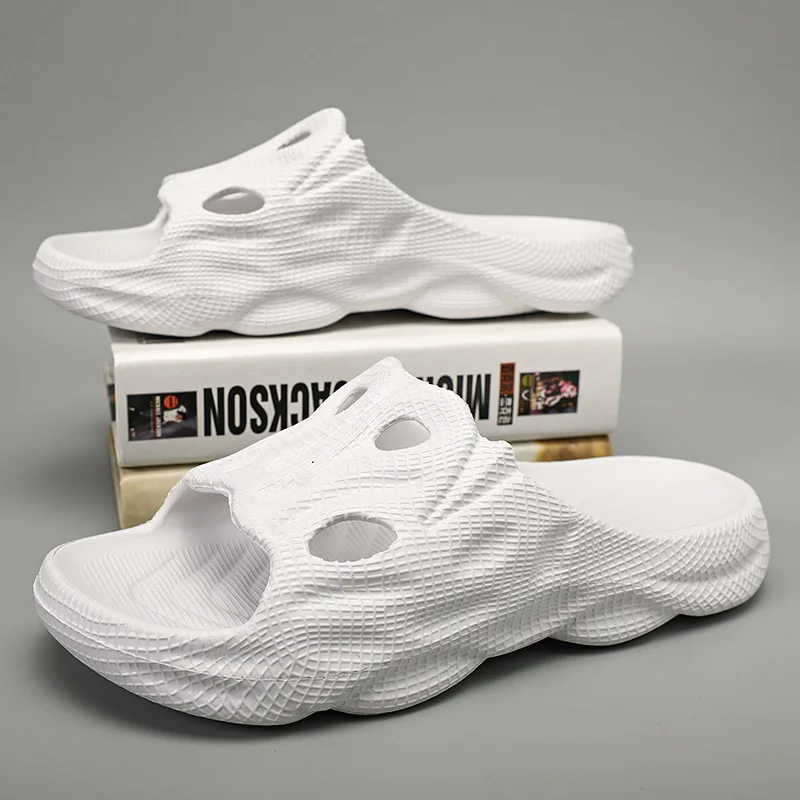 Slip Slippers For Men Non-Slip With Thick Sole Soft Foam Sliders Slip Slip Comfy External Wear_voghion.com