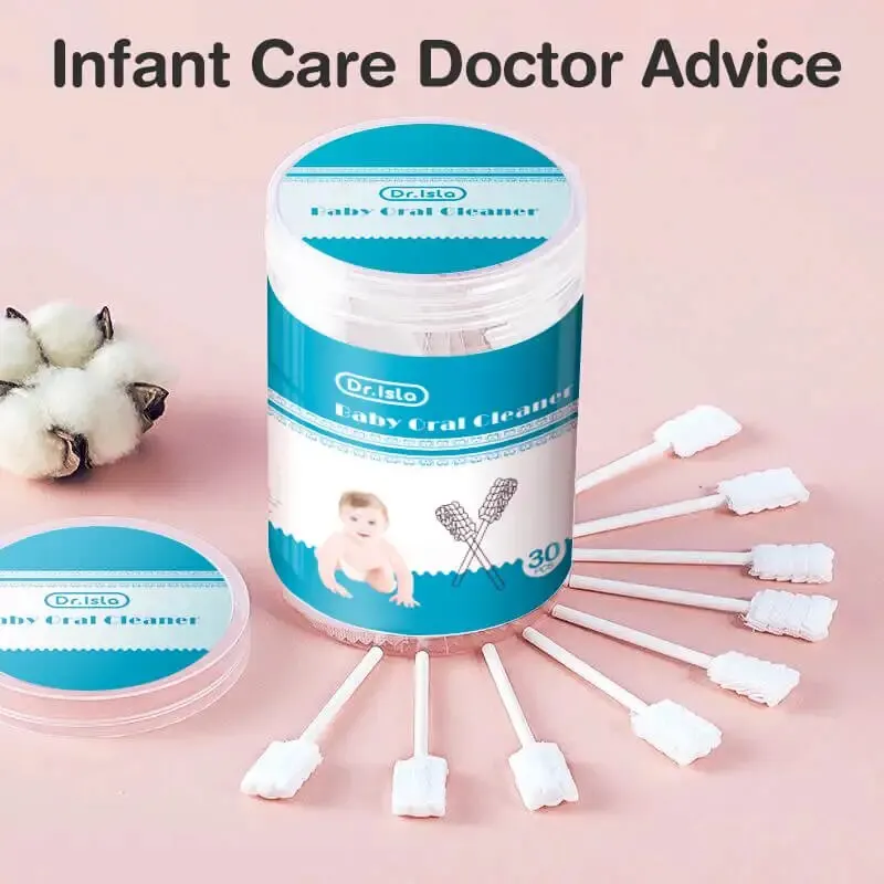 Baby Oral Cleaning Stick 30/60pcs for Newborn Oral Care baby oral cleaner