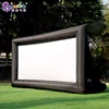 Free Shipping 4.5x1.7x2.5mH Inflatable Movie Screen For Open Cinema Customized Large Screen for Outdoor Advertising Screen Tent 2