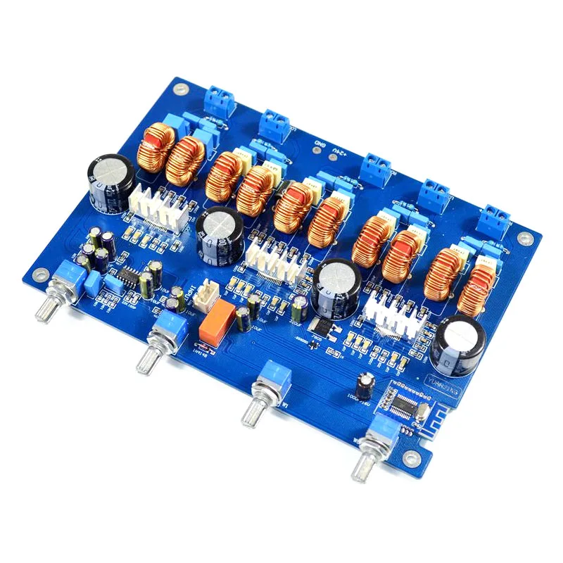 

Tpa3116 Bluetooth 4.2 Audio Board 4.1 Channel Digital Class D Amplifier 4X50w+100W Audio 24V Car Subwoofer