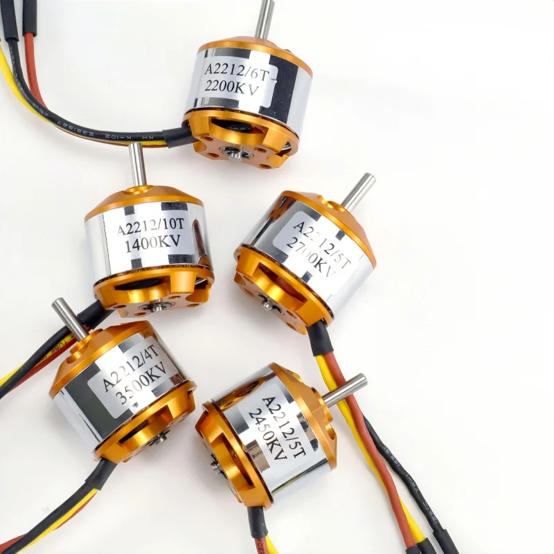 Moteur Drone 2212 1400KV-3500KV pour Quadricoptère RC