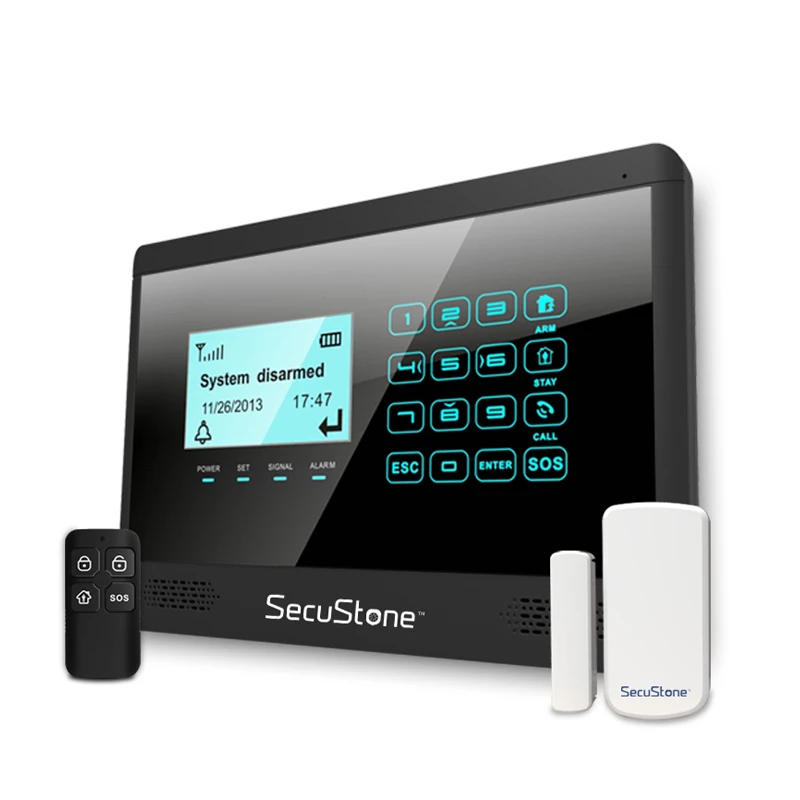 4G Alarm Wifi home alarm systems wifi gsm intruder Security Alarm System TFT display support alexa and google IFTTT