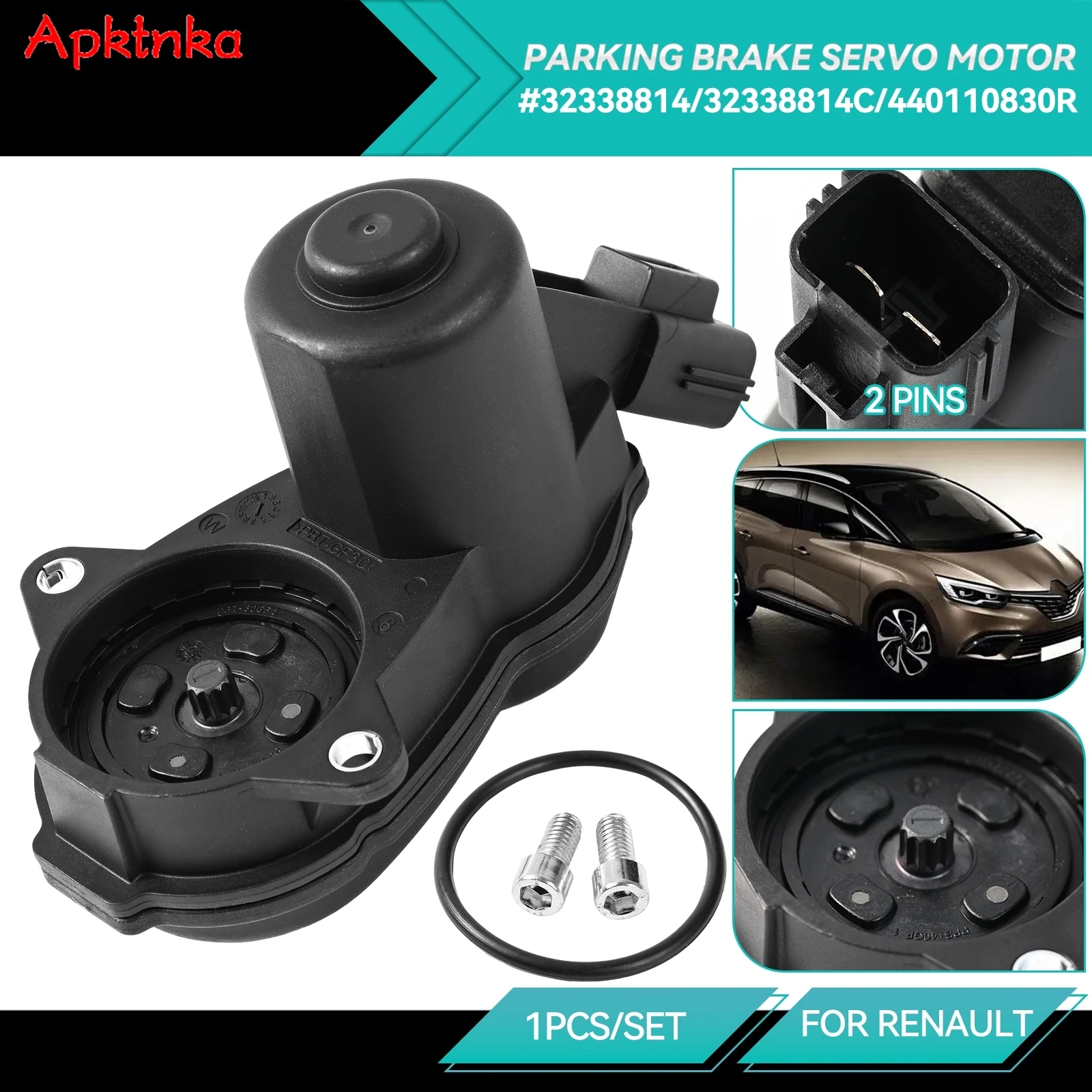 Caliper Servo Motor Car Rear Brake For Renault