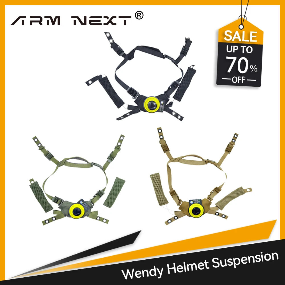 Wendy Suspension Innenfutter Schnellhelm-Aufhängungssystem FAST MICH M88 Helm-Zu