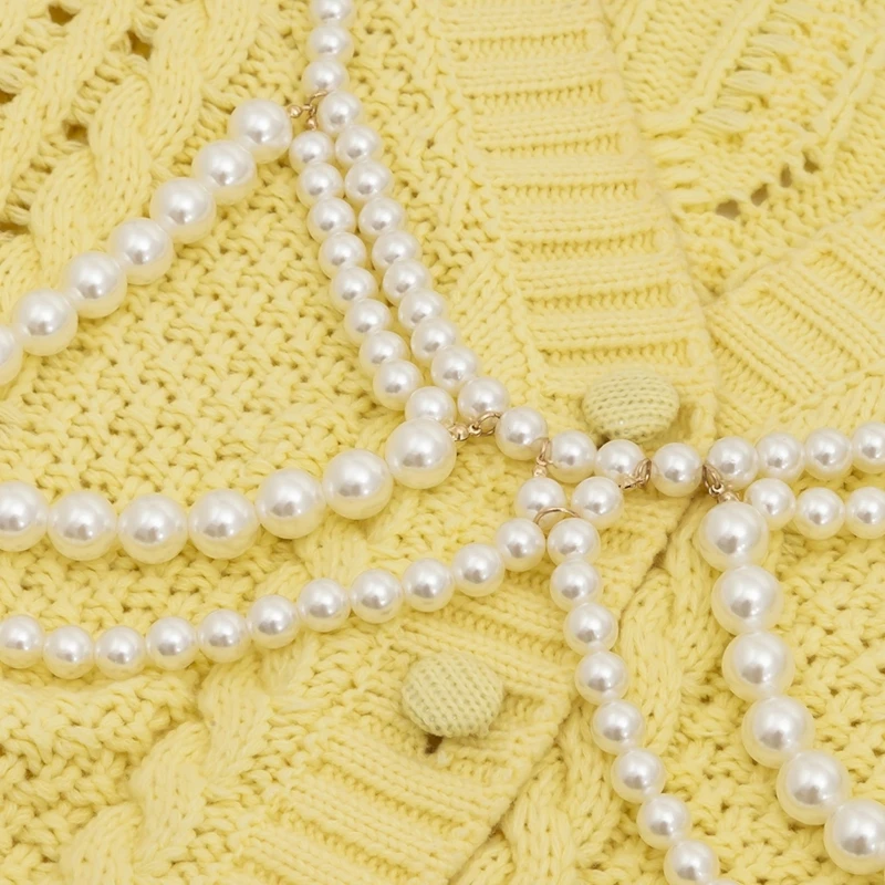 Pearls Body Jewelry Chest Chain Pearl Bra Chain Pearls Body Chain Bra And Bottom